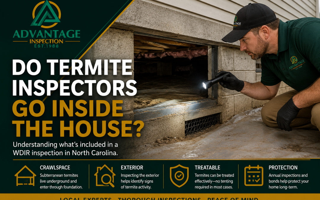 Do Termite Inspectors Go Inside the Home?